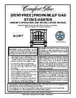 Preview for 1 page of Desa Comfort Glow SL30PT Owner'S Operation And Installation Manual