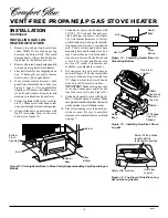 Предварительный просмотр 10 страницы Desa Comfort Glow SL30PT Owner'S Operation And Installation Manual