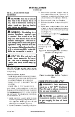 Preview for 13 page of Desa CRB3624NR Owner'S Operation And Installation Manual