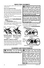 Предварительный просмотр 20 страницы Desa CSG3924NTA Owner'S Operation And Installation Manual