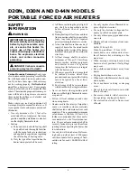 Preview for 2 page of Desa D20N Owner'S Manual