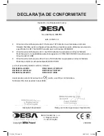 Preview for 144 page of Desa DH 751 Instruction Manual