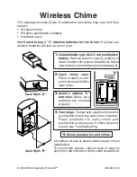 Preview for 1 page of Desa Door User Manual