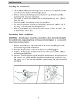 Preview for 8 page of Desa DS-12CH Instruction Manual