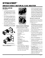 Предварительный просмотр 6 страницы Desa DynaVent DNV25NB Owner'S Operation And Installation Manual