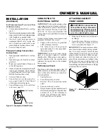 Предварительный просмотр 11 страницы Desa DynaVent DNV25NB Owner'S Operation And Installation Manual