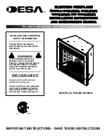 Preview for 1 page of Desa E32, VE36, VE32 Installation Instructions Manual