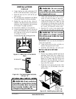 Preview for 21 page of Desa EFS26NRA Owner'S Operation And Installation Manual