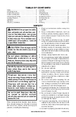 Preview for 2 page of Desa EL36L Safety Information And Installation Manual