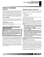 Preview for 5 page of Desa FLAME-MAX FLAME-MAX Golden Operation And Installation Manual