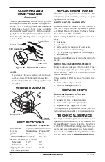 Предварительный просмотр 24 страницы Desa FLAME-MAX VML27NR Operation And Installation Manual