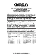 Desa GA9150A Instruction Manual предпросмотр