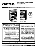 Preview for 1 page of Desa GCN10T Safety Information And Installation Manual