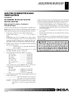 Preview for 5 page of Desa GCN10T Safety Information And Installation Manual