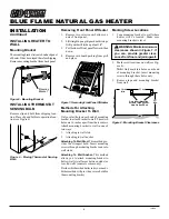 Preview for 8 page of Desa Glo-Warm FGHS30NGB Owner'S Operation And Installation Manual