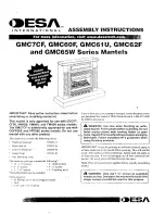 Preview for 1 page of Desa GMC60F Assembly Instructions Manual