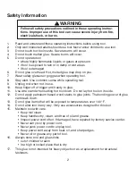 Preview for 2 page of Desa HandyMaster 33014 Operating Instructions Manual