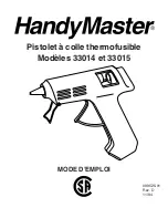 Preview for 5 page of Desa HandyMaster 33014 Operating Instructions Manual