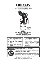 Preview for 1 page of Desa HD15 Owner'S Manual