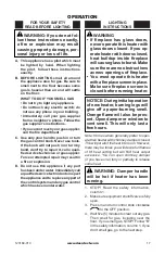 Preview for 17 page of Desa HD18NA Owner'S Operation And Installation Manual