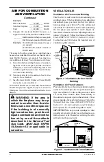 Предварительный просмотр 8 страницы Desa HEARTH CDCFTN Owner'S Operation And Installation Manual