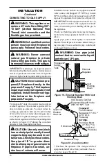 Preview for 16 page of Desa HEARTH CDCFTN Owner'S Operation And Installation Manual