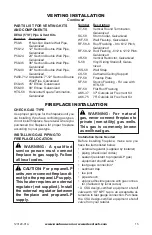 Preview for 15 page of Desa IRONHAUS Yellowstone IDVF36HN Owner'S Operation And Installation Manual