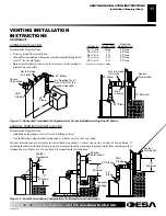 Предварительный просмотр 11 страницы Desa K36EN Series Owner'S Operation And Installation Manual