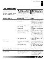 Предварительный просмотр 27 страницы Desa K36EN Series Owner'S Operation And Installation Manual