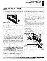 Preview for 17 page of Desa K42EN Series Owner'S Operation And Installation Manual