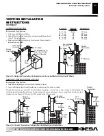 Предварительный просмотр 11 страницы Desa K42N SERIES Owner'S Operation And Installation Manual