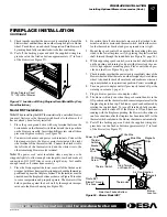 Предварительный просмотр 17 страницы Desa K42N SERIES Owner'S Operation And Installation Manual