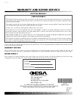 Preview for 12 page of Desa LP155AT Owner'S Manual