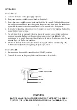 Предварительный просмотр 8 страницы Desa Master 440 CR Operation Manual