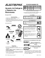 Предварительный просмотр 5 страницы Desa Motion Sensing Halogen Fixture 5525 Owner'S Manual