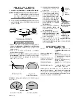 Предварительный просмотр 7 страницы Desa Motion Sensing Halogen Fixture 5525 Owner'S Manual