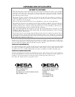 Preview for 22 page of Desa PD35VPA Owner'S Manual