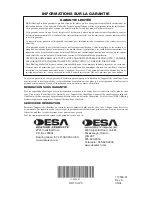 Preview for 32 page of Desa PD35VPA Owner'S Manual