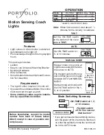 Предварительный просмотр 1 страницы Desa Portfolio 598-1165-03 Operation Manual