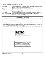 Preview for 8 page of Desa PowerFast 31190 Operating Instructions Manual