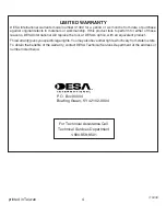 Preview for 4 page of Desa PowerFast 31400 Operating Instructions Manual