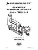 Preview for 9 page of Desa PowerFast PEBNS11/4-B Operating Instructions Manual