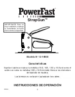 Preview for 5 page of Desa PowerFast StrapGun 12-14NM Operating Instructions Manual