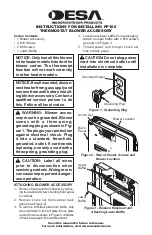 Preview for 1 page of Desa PP100 Instructions For Installing