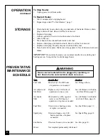 Preview for 8 page of Desa PRV125EDI Owner'S Manual