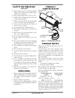 Предварительный просмотр 3 страницы Desa RCLP155AT Owner'S Manual