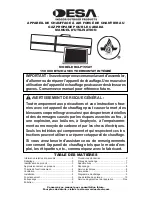 Предварительный просмотр 13 страницы Desa RCLP155AT Owner'S Manual