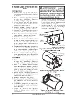 Предварительный просмотр 22 страницы Desa RCLP30 Owner'S Manual