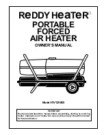 Desa ReDDY HeaTeR RV125EDI Owner'S Manual preview