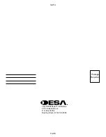 Предварительный просмотр 20 страницы Desa REM10PT Owner'S Operation And Installation Manual